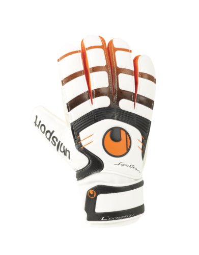 Uhlsport Torwarthandschuh Cerberus Starter Soft, wei&szlig;/schwarz/orange, 3,5, 100022201 Preisvergleich