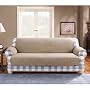 Sure Fit Quilted Duck Furniture Friend Pet Sofa Cover - Linen