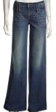 Juicy Couture High Waist Wide Leg Denim Jeans, Tulip
