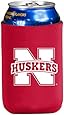 NCAA Nebraska Cornhuskers Flat Drink Coozie
