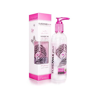 Elegance Plus Hair Serum, Pink, 9 Ounce