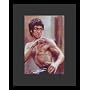 Bruce Lee (Ready Stance) Movie Framed & Matted Poster Print - 16" X 20"
