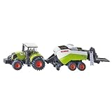 Siku 1852 - Claas Axion mit Gropackenpresse (farblich sortiert)von "SIKU"