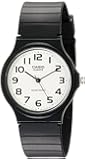 Casio Men's MQ24-7B2 Analog Watch with Black Resin Band
