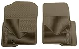 Husky Liners Custom Fit Heavy Duty Front Floor Mats for Ford F-150 Lightning (Tan)