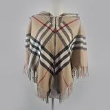 Burberry - Burberry Nova Check Hooded Poncho