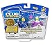Disney Club Penguin Series 9 Mix 'n Match 2 inch Figure Pack - Blizzard Wizard and Medieval Dress_s-1