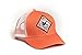 J&D Productions, inc. Allis Chalmers Tractor Hat, Vintage Logo, Orange with White mesh Back