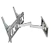 Cheetah Mounts Tilt and Swivel Articulating Arm for Plasma LCD TV 32"-55"