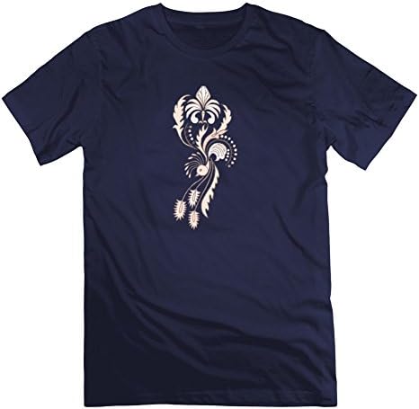 Navy Custom Wild Bird Men Funny T-shirt Medium