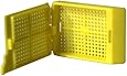 214K10 Karter Scientific Yellow Histology Tissue Embedding Cassette Fine Square Hole (Pack of 250)