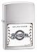 Zippo MLB Milwaukee Brewers Lighter (Silver, 5 1/2 x 3 1/2 cm)