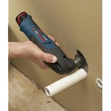 Bosch PS50-2B 12-Volt Max Lithium-Ion Multi-X Oscillating Tool Carpenter Kit with 2 Batteries, Charger and Case