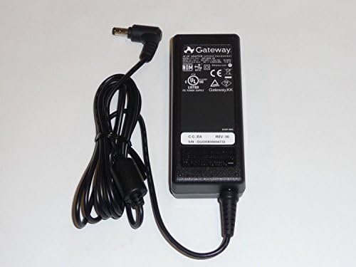 Genuine Gateway AC Adapter Charger with Power Cord 65 Watt, 19v, 3.42A. ADP-65HB, PA-1650, NA6501WD, NA6501, Original OEM. THIS IS NOT A CHEAP KNOCKOFF.