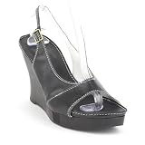 Hush Puppies Teak Black sandals by Hush Puppies