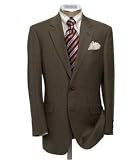 Exclusive Men's Dark Brown 2 Button Super Dress Wool