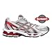 ASICS Women's GEL-Kayano 15 Running Shoe,White/Lightning//Flash,8 B US