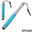 ISOUL ORIGINAL UNIVERSAL STYLUS STIFT STYLI TOUCH EINZIEHBARE ERWEITEBAR PEN MIT WITH ANTI-DUST PLUG ANTI-STAUB-STECKER KAPPE CAP FOR FUR APPLE IPAD 1, 2 & 3, IPHONE 3G, 3GS, 4 & 4S SMARTPHONES, HTC, TABLET PC, ASUS TABLETTEN, ADVENT, SAMSUNG GALAXY, HANDYS, PC, NOKIA, LG, SONY ERICSSON, NEXUS, BLACKBERRY PLAYBOOK & HANDYS, ANDROID UND ALLE ANDEREN LED-BACKLIT IPS LCD CAPACITIVE KAPAZITIVEN TOUCHSCREEN GERAT & RATINA ANGEZEIGT (BLUE COLOR / BLAU FARBE)