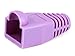 Monoprice [50pcs] RJ-45 Color Coded Strain Relief Boots - Purple