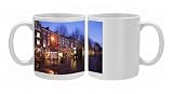 Christmas Market on Parliament Street, York, Yorkshire, England, United Photo Mugs
