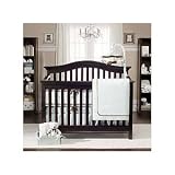 Kidsline Little Boutique Nursery Collection 8 Piece Crib Bedding Set - Pink Blue (Blue)
