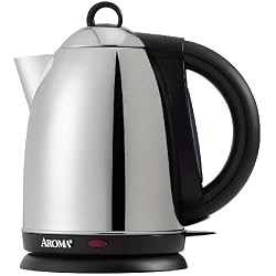 Aroma AWK-115S Hot H20 X-Press 1-1/2-Liter Cordless Water Kettle