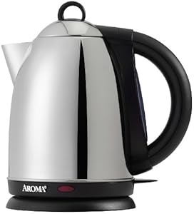 Aroma Awk-115s Hot H20 X-press 1-1/2-liter Cordless Water Kettle