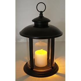  Lilys Home Indoor Outdoor Flameless LED Candle Lantern.