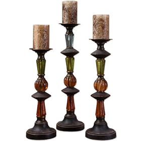 Garan Candlesticks Set of 3 by Billy Moon