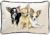 Chihuahua Puppy Dog Breed Decorative Pillow - Gift for Dog Lover