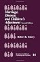 Marriage, Divorce, and Children's Adjustment (Developmental Clinical Psychology and Psychiatry)