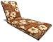 Strathwood Falkner Chaise Lounge Cushion, Donatella Lacquer
