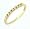 10K Yellow Gold .08 Ctw Diamond Ring, HIYW=I1 Diamonds (Size: 6)
