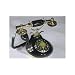 Golden Eagle Porcelain Phone Black