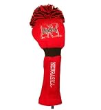 Nebraska Cornhuskers Pom Pom Golf Club Head Cover - Golf