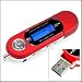 2GB MP3 / WMA player w/ USB Flash Drive & Voice Recorder $ Built -in FM Radio & 7 Colors Backlight LCD (RED)