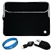 Black 12 inch Notebook Sleeves for Lenovo U150 Thinkpad X100E NEO X2 L335 Lenovo MV-40 + Mousepad