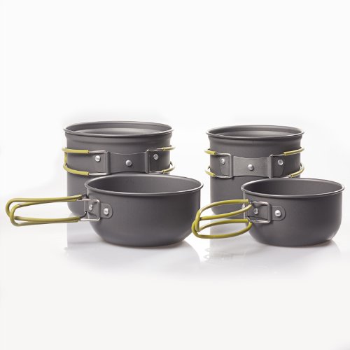 Volcano Outdoors 50200 Lite Cook Set with Pot Set Outdoor Fryers and