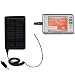 Solar Powered Rechargeable External Battery Pocket Charger for the HP iPAQ rx4200 / rx 4200 - uses Gomadic TipExchange Technology