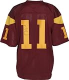 Matt Leinart Autographed Jersey | Details: USC Trojans, Red, Authentic