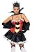Search : Halloween Adult Womens Sexy Costumes Queen of Hearts Alice in Wonderland Dress Costume Theme Party Outfit