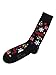 Alfani Mens Christmas Holiday Dress Socks Black 10-13