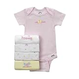 Gerber 5-pk. Multi Onesies - Pink
