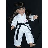 American Girl Locker - Karate Kid Uniform Outfit - fits American Girl® Locker 18" Doll Clothes
