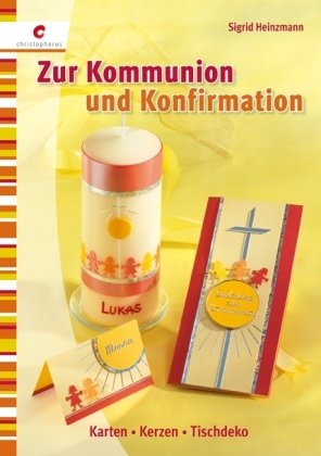 christophorus Zur Kommunion und Konfirmation: Karten, Kerzen, Tischdeko