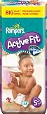 from Pampers Pampers Active Fit Size 5+ (29-59 lbs/13-27 kg) Nappies - 2 x Packs of 48 (96 Nappies) (Model 81324121x2)