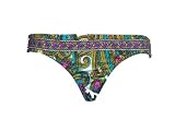 Roxy Quiksilver Colorful Scooter Pant Bikini Bottom Small