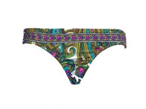 Roxy Quiksilver Colorful Scooter Pant Bikini Bottom Small