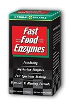 Natural Balance Fast Food Enzymes, 90-Capsules