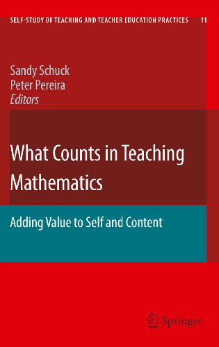 What Counts in Teaching Mathematics: Adding Value to Self and Content: 11 (Self-Study of Teaching and Teacher Education Practices)